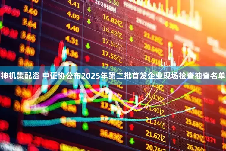 神机策配资 中证协公布2025年第二批首发企业现场检查抽查名单